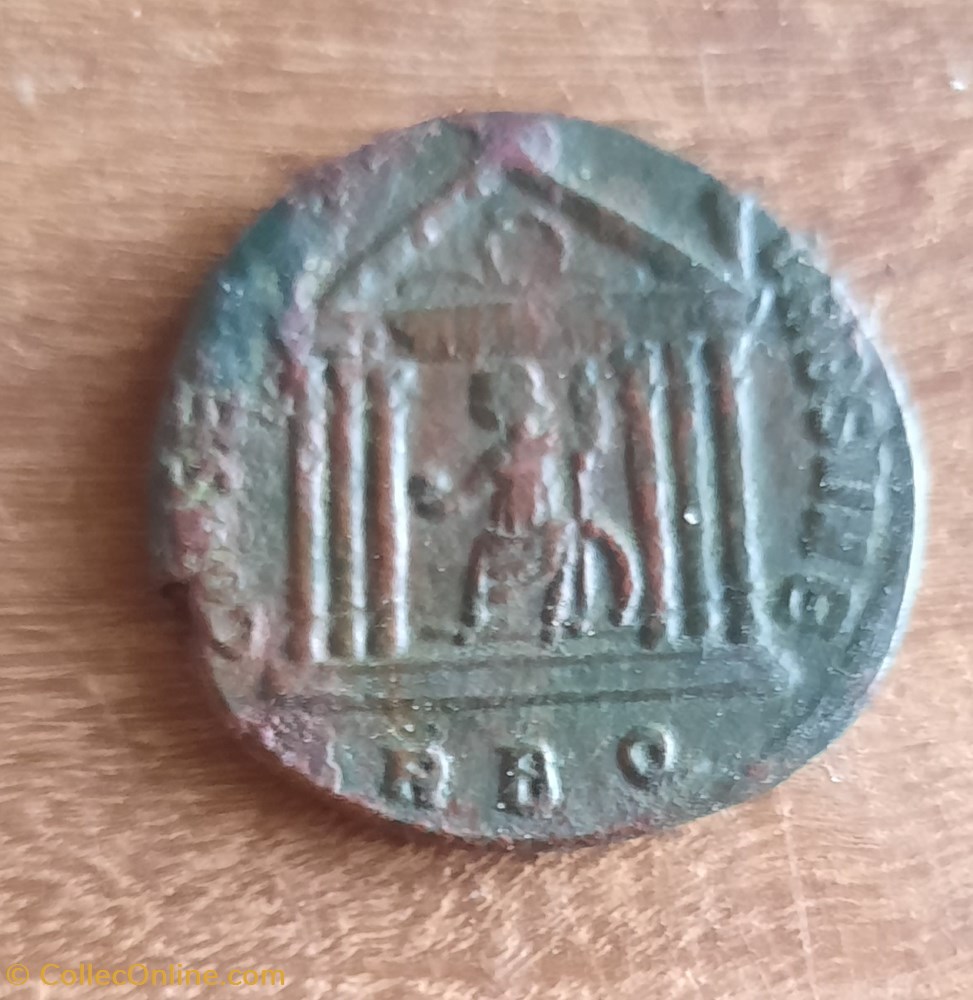 Maxence A /Tete lauree a d R /Temple hexastyle +308+310 D 25 P 7.07g RCV 14986 C 21 RIC 210 monnaie antique av jc ap romaine republicaine imperiale maxence a tete lauree a d r temple hexastyle 308 310 d 25 p 7 07g rcv 14986 c 21 ric 210