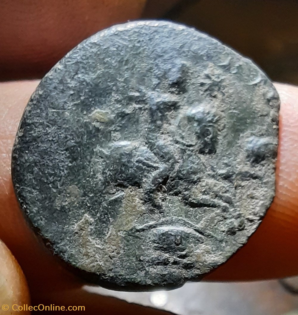 Macedoine royaume autonome A/Tete Alexandre a d R/Cavalier +238+244 D22.7 P4.35g AMNG III 734 monnaies antiquite jc ap macedoine royaume autonome a tete alexandre a d r cavalier 238 244 d22 7 p4 35g amng iii 734