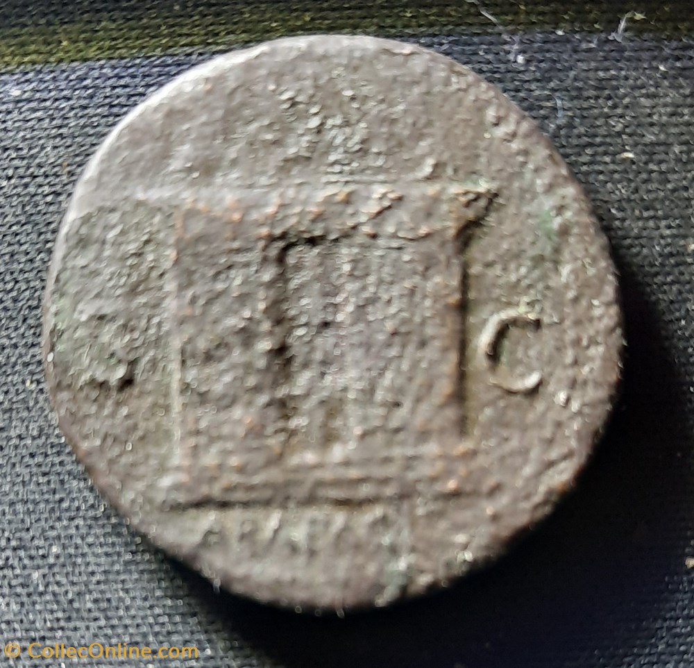 Neron 2 monnaies antiques a neron