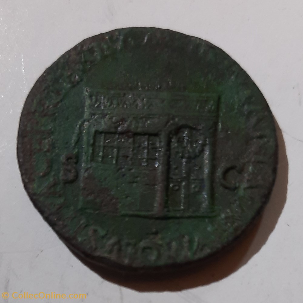 Neron A / Tete nue a d R / Temple de Janus ferme D 28.1 P 10.20g RIC 538 C148 CGB E A 118 63341 monnaie antique av jc ap romaine republicaine imperiale neron a tete nue a d r temple de janus ferme d 28 1 p 10 20g ric 538 c148 cgb e a 118 63341