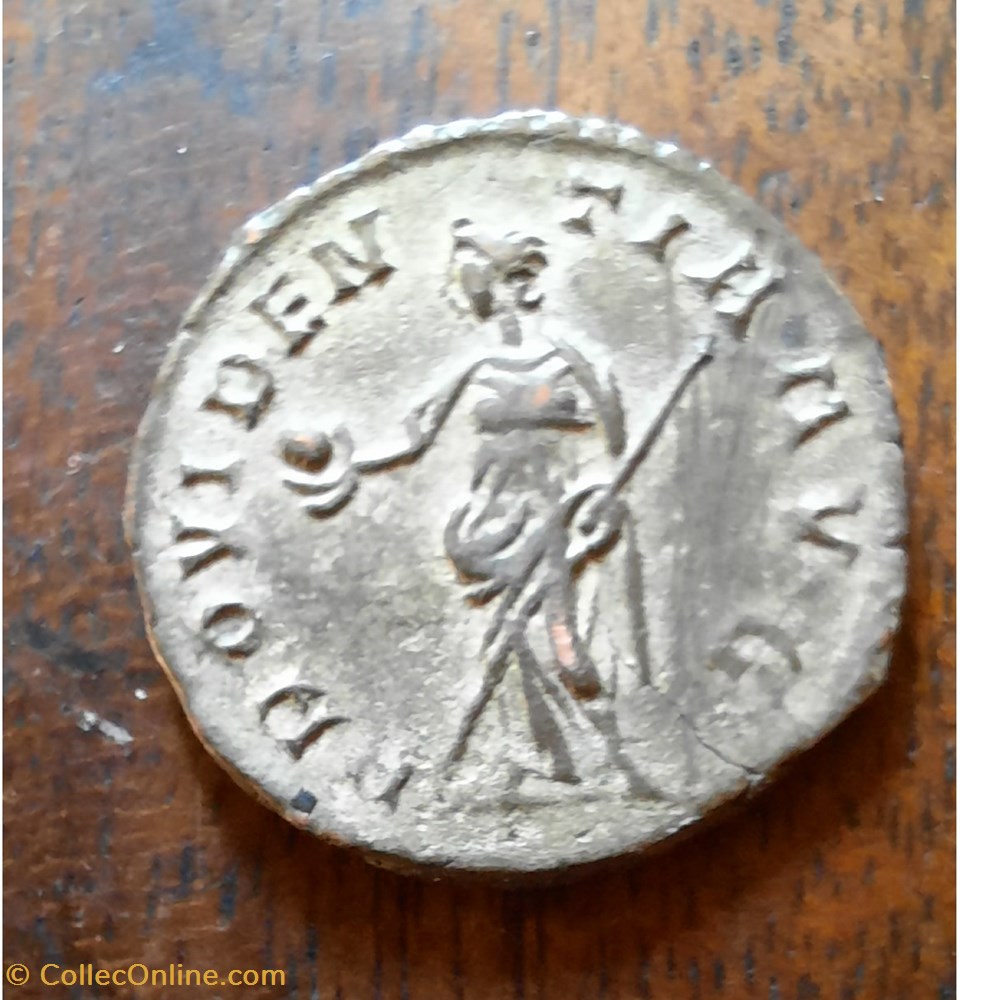 Postume A/Buste radie a d R/La Providence debout de face D20.8 P3.18g RCV10979 C295 RIC 80 monnaie antique av jc ap romaine republicaine imperiale postume a buste radie a d r la providence debout de face d20 8 p3 18g rcv10979 c295 ric 80
