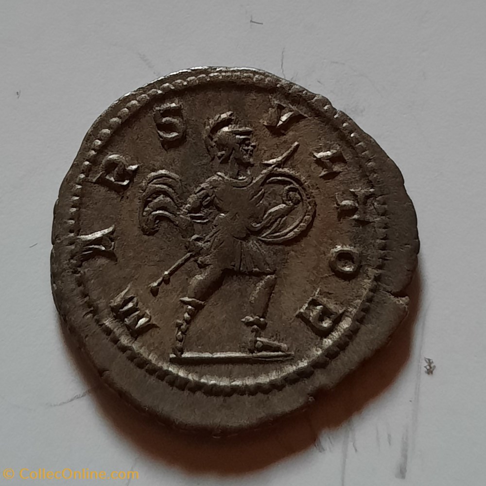 Alexandre Severe A /Buste laure a d R/ Mars marchant a d D20.9 P 2.99g RCV 7882 C 161 RIC 246 monnaie antique av jc ap romaine republicaine imperiale alexandre severe a buste laure a d r mars marchant a d d20 9 p 2 99g rcv 7882 c 161 ric 246