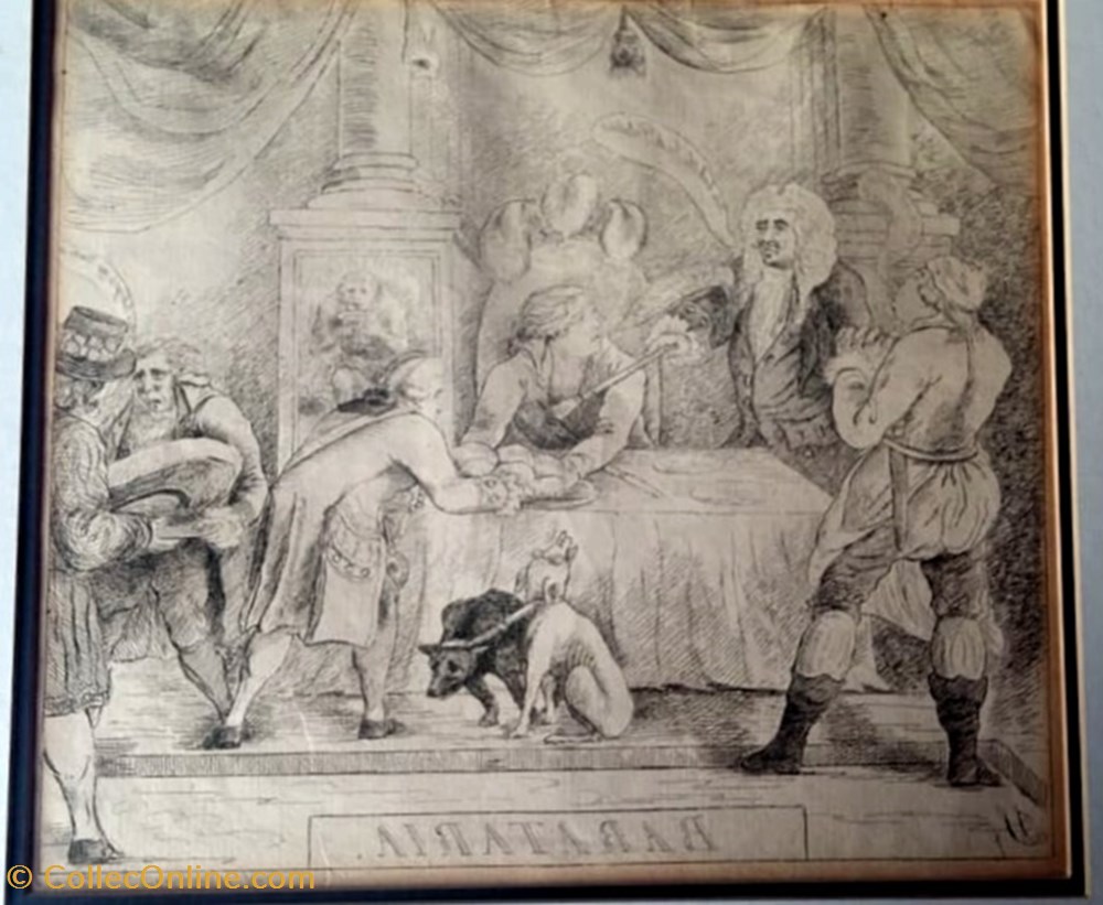Barataria (1789)- Irish Historical Interest art antiquities barataria 1789 irish historical interest