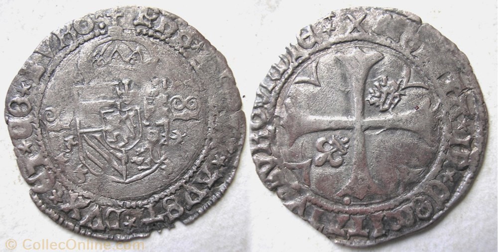 Philippe le Beau, Gros non daté monnaie france feodale philippe le beau gros non date