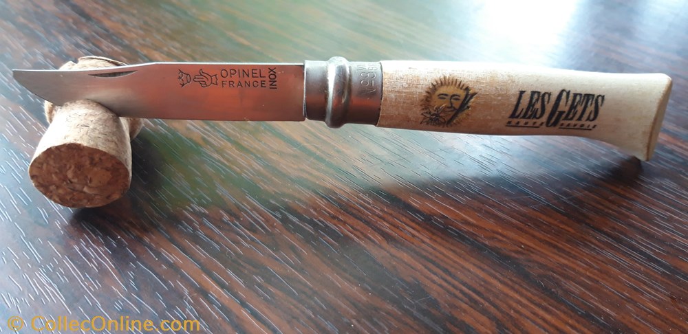 OPINEL 08 - Les Gets couteaux touristique opinel 08 les gets