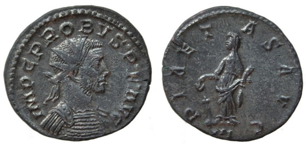 Probus Lugdunum RIC 93 coins ancient to romans imperial and republican probus lugdunum ric 93