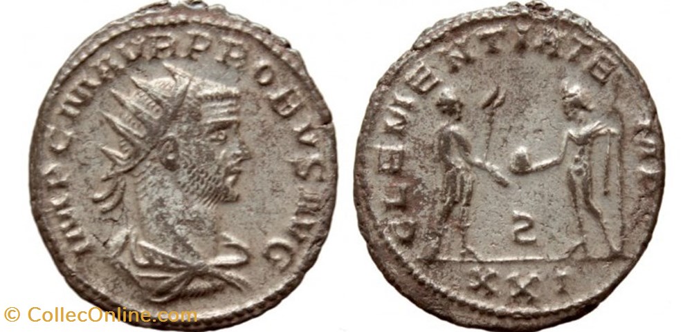 Probvs Antiochia RIC 921var Em1/Off 6 coins ancient to romans imperial and republican probvs antiochia ric 921var em1 off 6