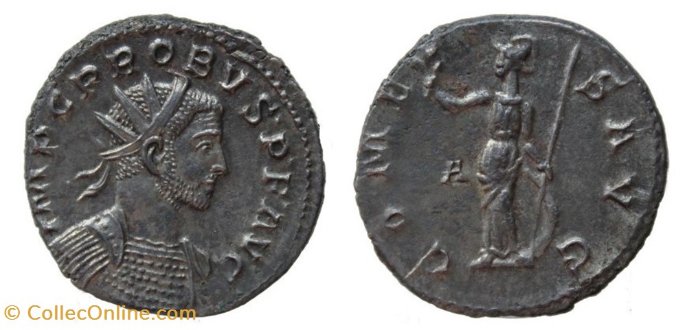 Probvs Lugdunum RIC 116 coins ancient to romans imperial and republican probvs lugdunum ric 116
