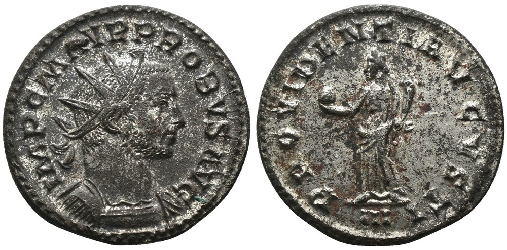 Probvs Lugdunum RIC 48 (Providenti sic!) coins ancient to romans imperial and republican probvs lugdunum ric 48 providenti sic