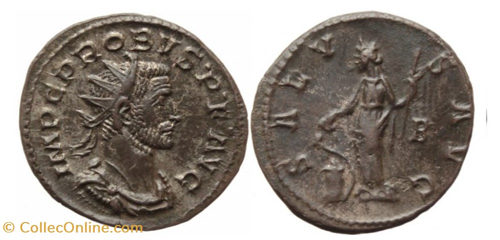 Probvs Lugdunum RIC 124 coins ancient to romans imperial and republican probvs lugdunum ric 124