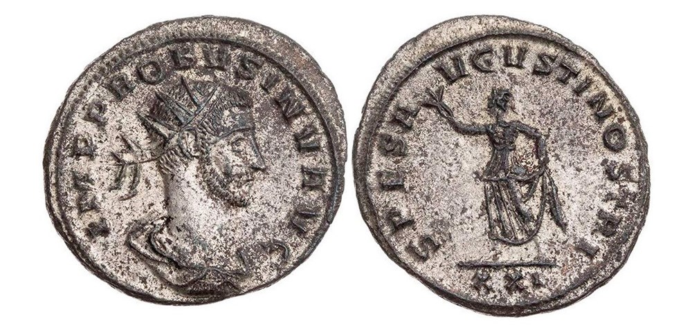 Probus Siscia Alfoldi 086.001 coins ancient to romans imperial and republican probus siscia alfoldi 086 001