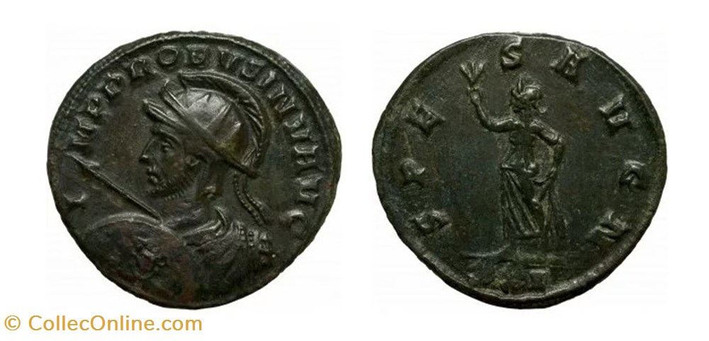 Probus Siscia Alfoldi 085.002 coins ancient to romans imperial and republican probus siscia alfoldi 085 002