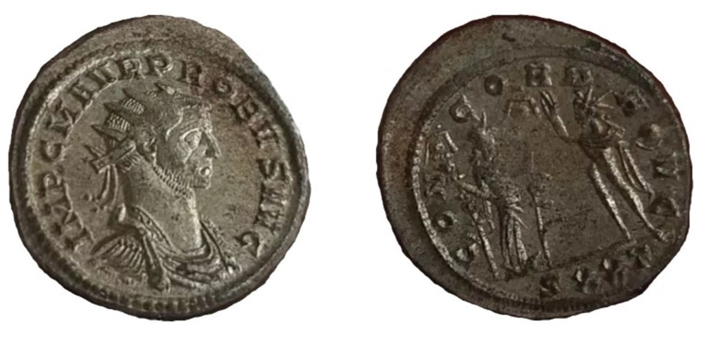 Probus Ticinum RIC 323 coins ancient to romans imperial and republican probus ticinum ric 323