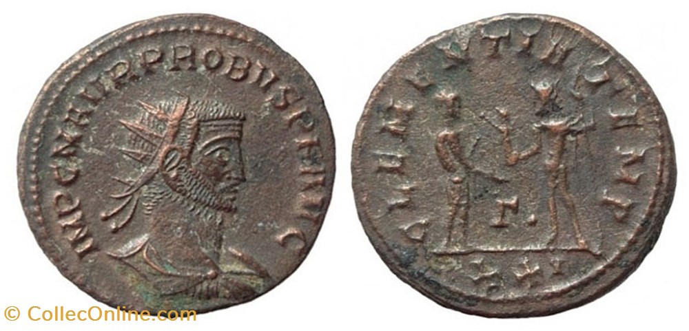 coins ancient to romans imperial and republican probvs 4th unspecifed ric 922 em3 off3