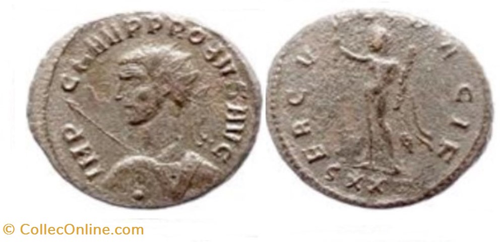 Probvs Ticinum RIC 374var (Buste F8) coins ancient to romans imperial and republican probvs ticinum ric 374var buste f8