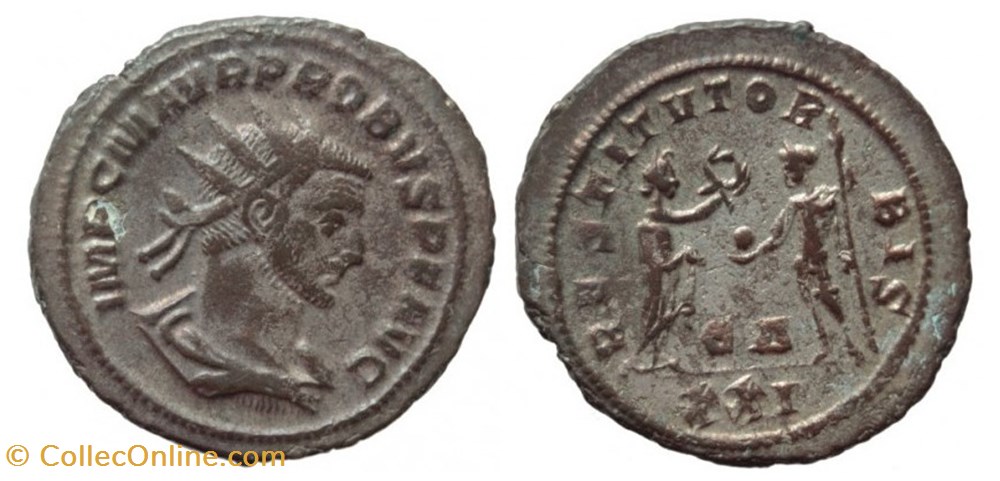 Probvs Antiochia RIC 925 (Em 4/Off 9) coins ancient to romans imperial and republican probvs antiochia ric 925 em 4 off 9