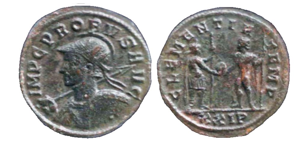 Probus Siscia Alfoldi 018.004var coins ancient to romans imperial and republican probus siscia alfoldi 018 004var