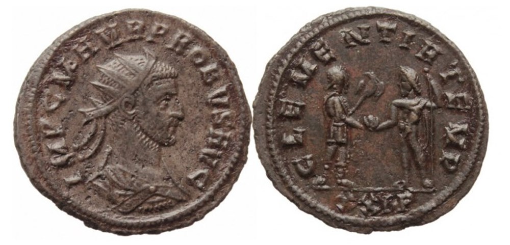 Probus Cyzicus RIC 905 (Officina 1) coins ancient to romans imperial and republican probus cyzicus ric 905 officina 1
