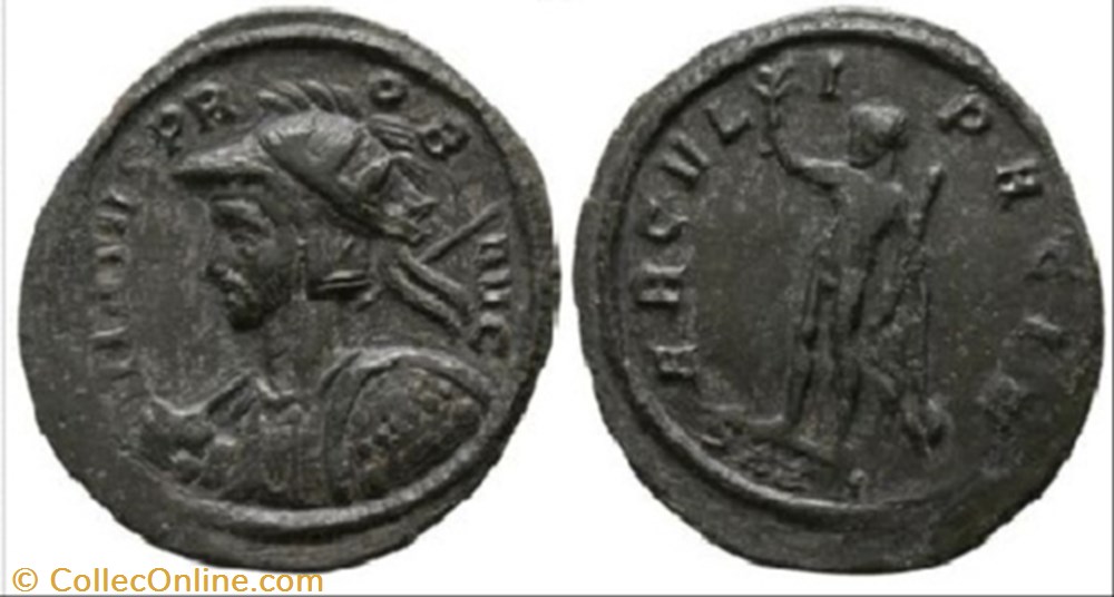 Probvs Ticinum RIC 376 coin ancient to a roman republicain imperial probvs ticinum ric 376