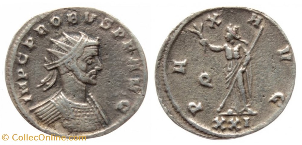 Probvs Siscia RIC 706var coins ancient to romans imperial and republican probvs siscia ric 706var