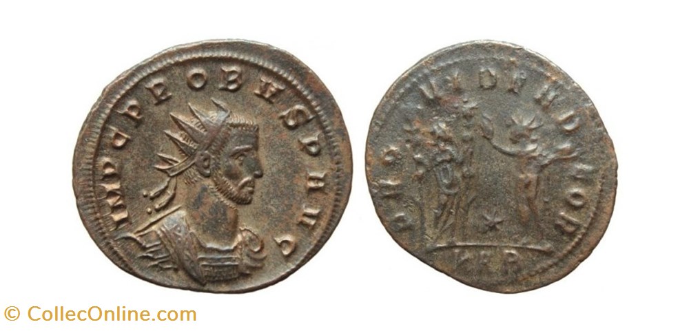 Probvs Serdica RIC 846var coins ancient to roman republic imperial probvs serdica ric 846var