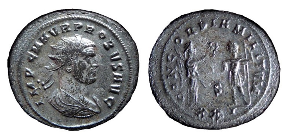Probus Cyzicus RIC 908var (XXI Officina 2) coins ancient to romans imperial and republican probus cyzicus ric 908var xxi officina 2