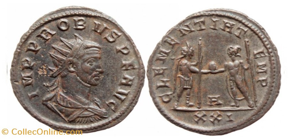 Probus Siscia Alfoldi 018.001 coins ancient to romans imperial and republican probus siscia alfoldi 018 001