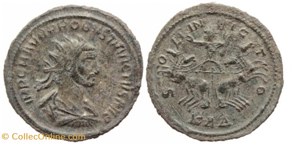 coins ancient to roman republic imperial probvs serdica ric 867var