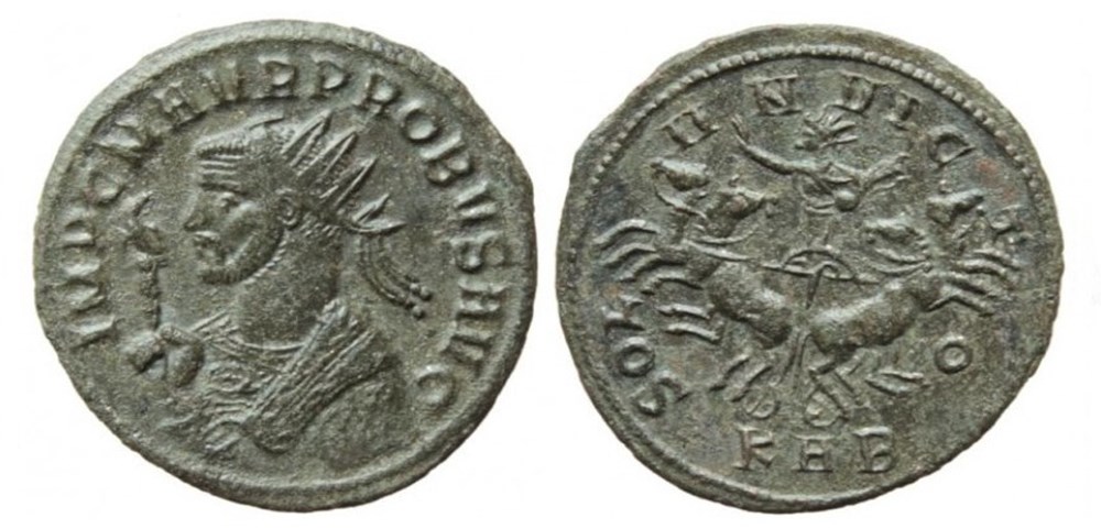 Probus Serdica RIC 862 (Bust H2 Officina 2) coins ancient to romans imperial and republican probus serdica ric 862 bust h2 officina 2