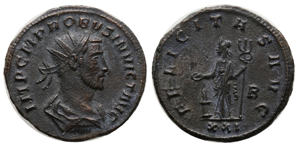 Probus Siscia RIC 678var coins ancient to romans imperial and republican probus siscia ric 678var