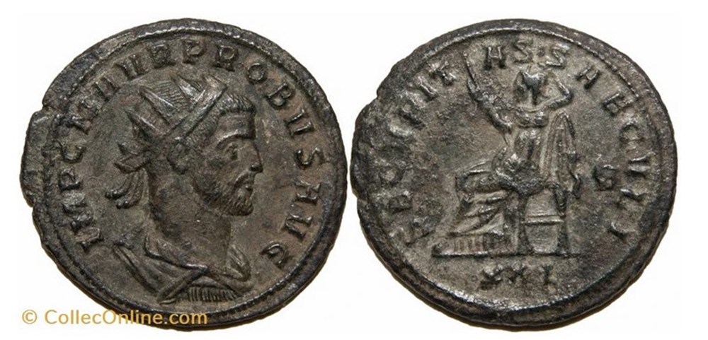 Probus Siscia Alfoldi 068.003 coins ancient to romans imperial and republican probus siscia alfoldi 068 003