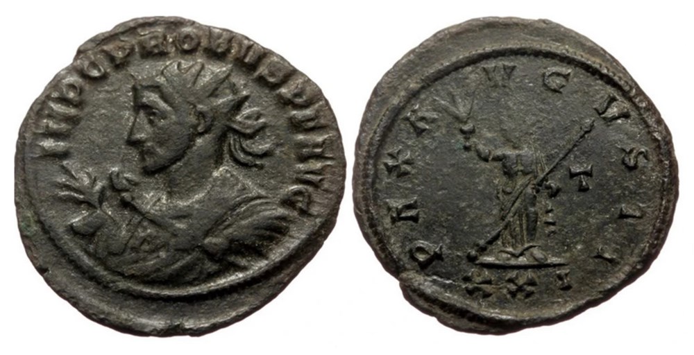 Probus Siscia Alfoldi 042.079 (Bust H15) coins ancient to romans imperial and republican probus siscia alfoldi 042 079 bust h15