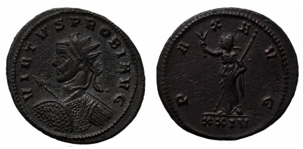 coins ancient to romans imperial and republican probus siscia alfoldi 041 127