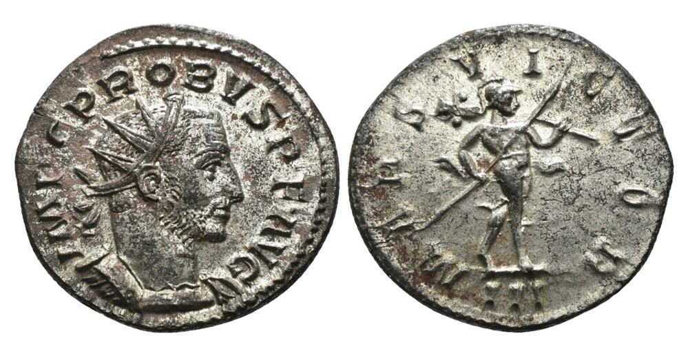 Probvs Lugdunum RIC 38 coins ancient to romans imperial and republican probvs lugdunum ric 38