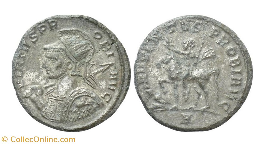 Probvs Serdica RIC 837var ("A") coins ancient to roman republic imperial probvs serdica ric 837var a