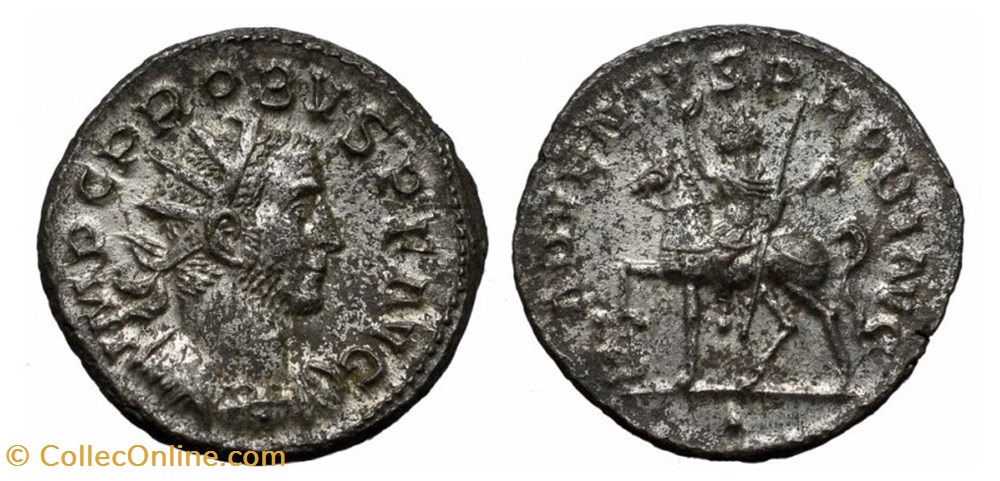 Probvs Lugdunum RIC 19 coins ancient to romans imperial and republican probvs lugdunum ric 19