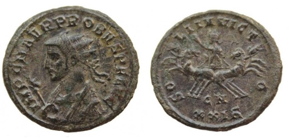 Probus Cyzicus RIC 911 (Officina F) coins ancient to romans imperial and republican probus cyzicus ric 911 officina f