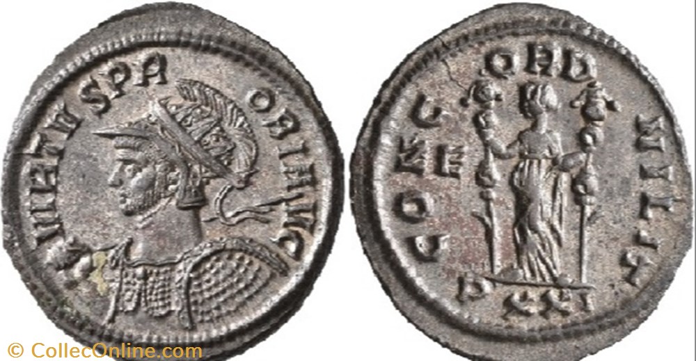 Probvs Ticinum RIC 481 coin ancient to a roman republicain imperial probvs ticinum ric 481