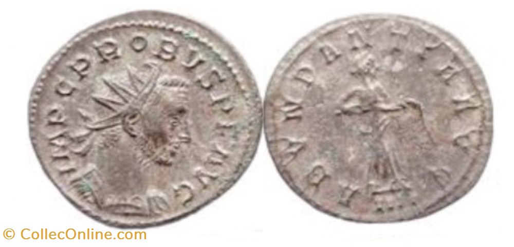 Probvs Lugdunum RIC 17 coins ancient to romans imperial and republican probvs lugdunum ric 17