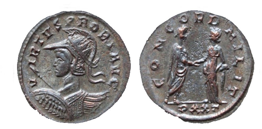 Probus Ticinum RIC 336 coins ancient to romans imperial and republican probus ticinum ric 336