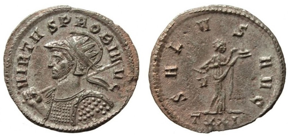 Probus Ticinum RIC 500 coins ancient to romans imperial and republican probus ticinum ric 500