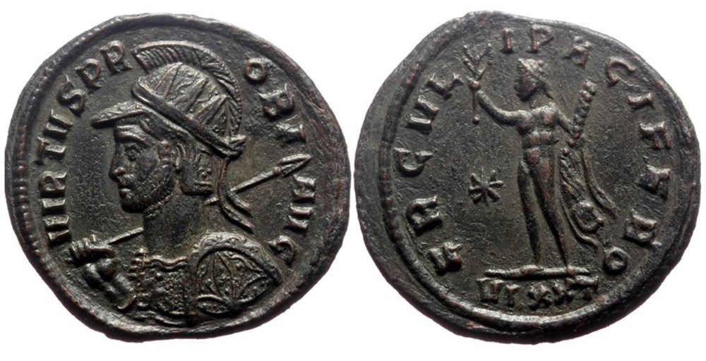 Probus Ticinum RIC 383 coins ancient to romans imperial and republican probus ticinum ric 383