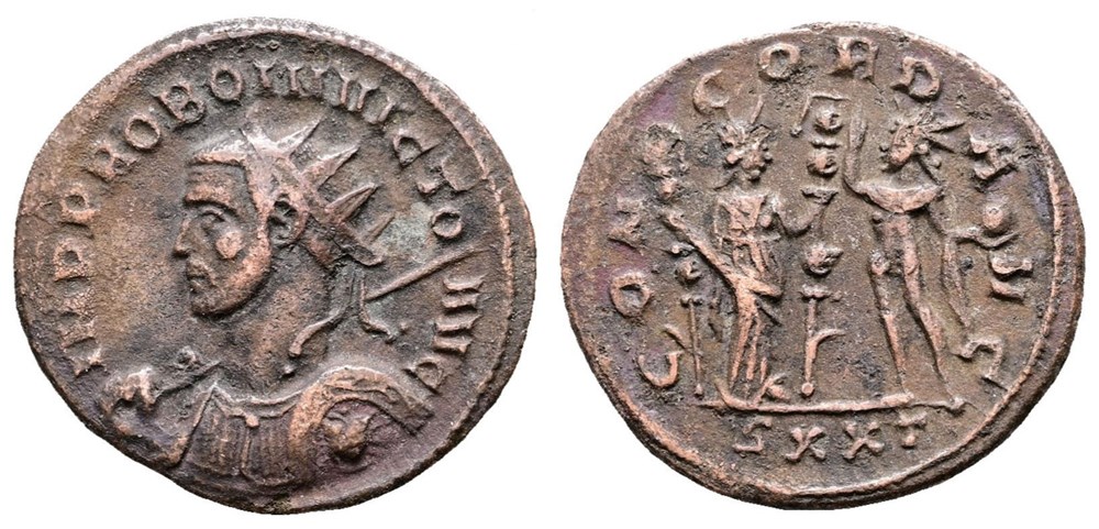 Probus Ticinum RIC 324 coins ancient to romans imperial and republican probus ticinum ric 324