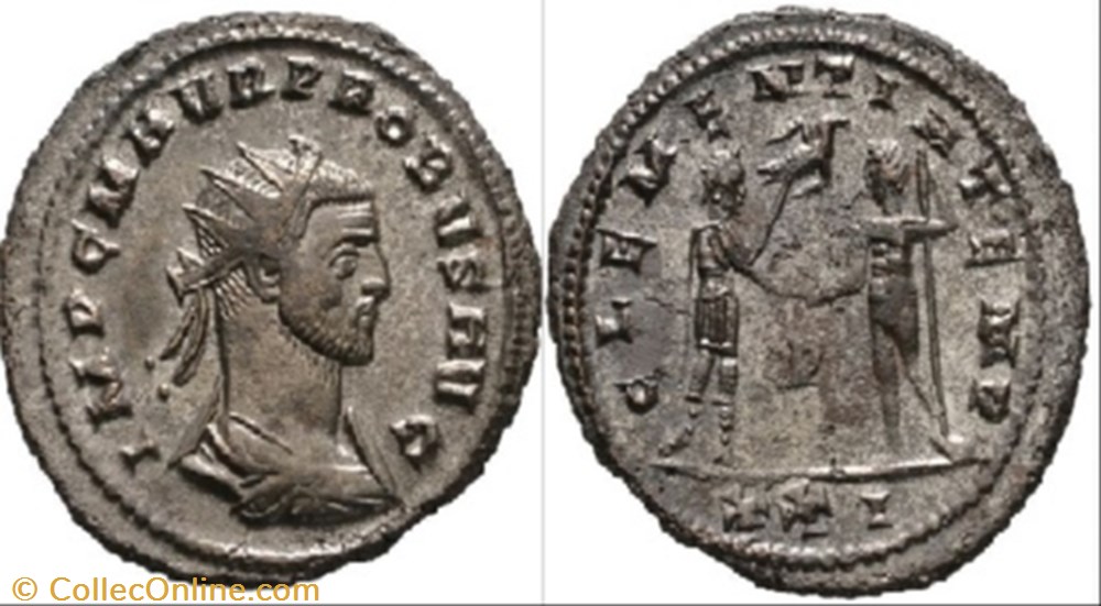 Probvs Cyzicus RIC 905 (XXI Officina 1) coins ancient to romans imperial and republican probvs cyzicus ric 905 xxi officina 1
