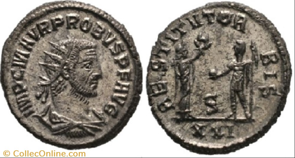 Probvs Antiochia RIC 925 Officina 6 coin ancient to roman republicain imperial probvs antiochia ric 925 officina 6