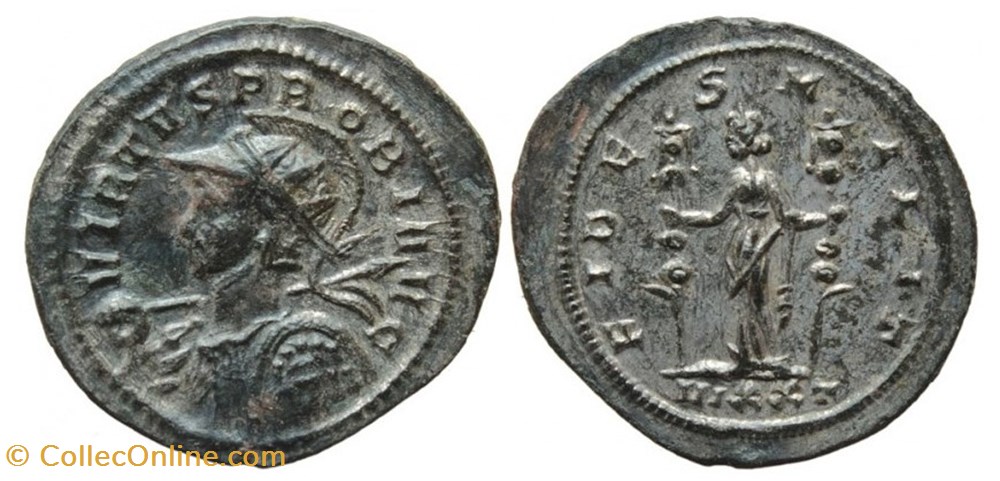 Probvs Ticinum RIC 366 coins ancient to romans imperial and republican probvs ticinum ric 366
