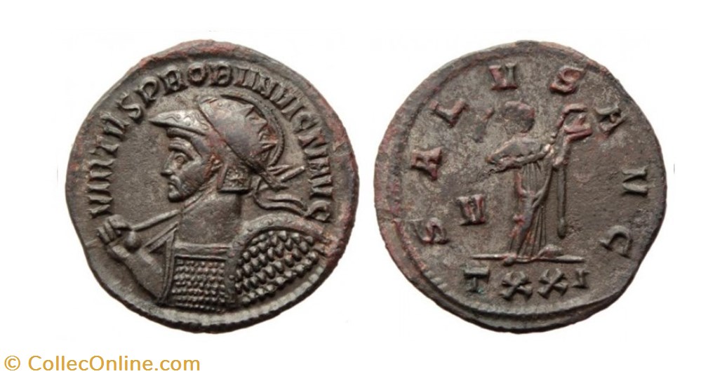 Probvs Ticinum RIC 501 "Invicti" coins ancient to a roman republic imperial probvs ticinum ric 501 invicti