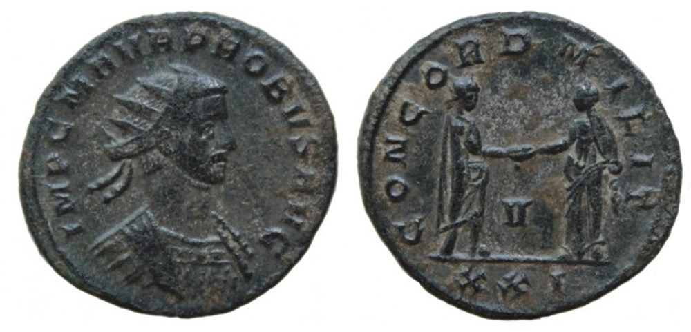 Probus Siscia Alfoldi 026.074 coins ancient to romans imperial and republican probus siscia alfoldi 026 074