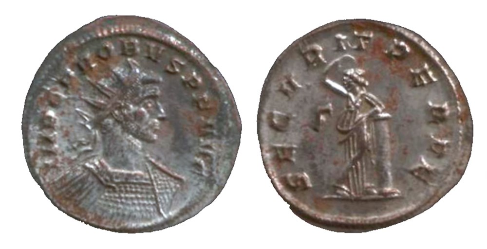 coins ancient to romans imperial and republican probus ticinum ric 572a var