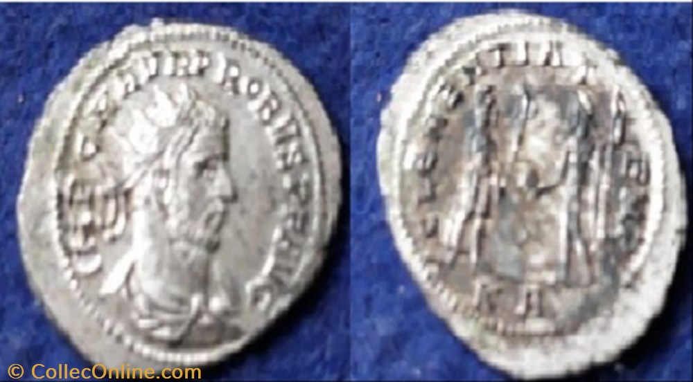 Probvs Tripolis RIC 927 Em1/Off2 coin ancient to a roman republicain imperial probvs tripolis ric 927 em1 off2